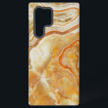 Light Brown Marble Pattern Samsung Galaxy S22 Ultra Case<br><div class="desc">Image of realistic looking marble stone with light beige and brown tones pattern.</div>