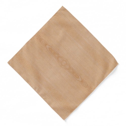 Light brown wood grain Bandana