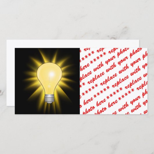 Light Bulb - Bright Idea (Front/Back)