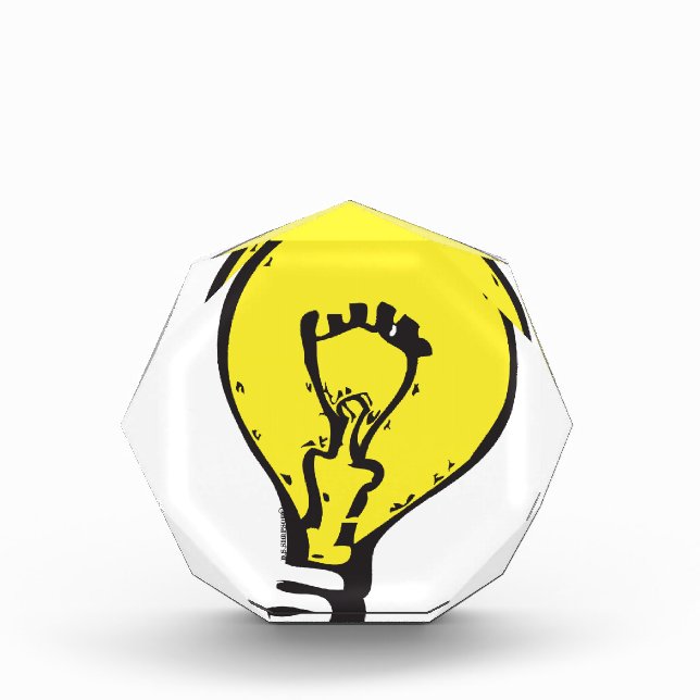 LIGHT BULB BRIGHT IDEA!! AWARD (Front)