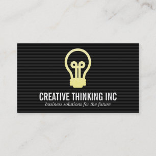 Light Bulb Business Card