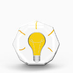 Light Bulb creative idea Acrylic Award<br><div class="desc">Light Bulb creative idea</div>