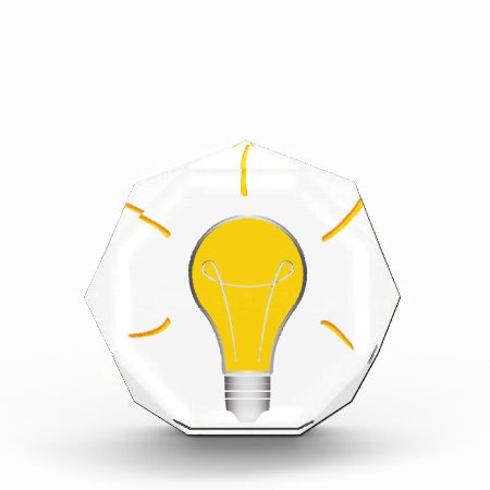 Light Bulb Creative Idea Acrylic Award