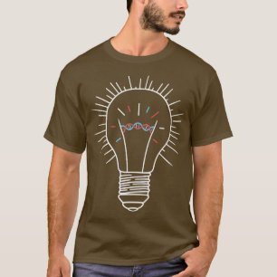 Light Bulb DNA Filament by Tobe Fonseca T-Shirt