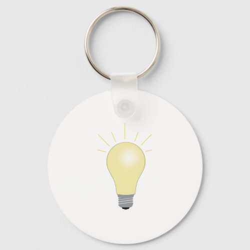 Light Bulb Keychain