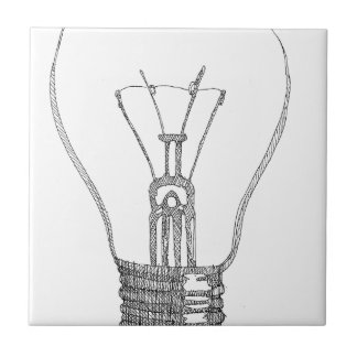 Light bulb series tile