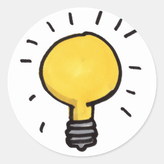Light Bulb Sticker