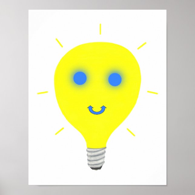 Light Bulb Wall Posters (Front)