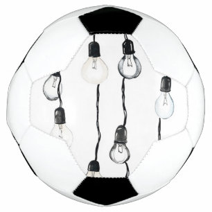 Light Bulbs Soccer Ball
