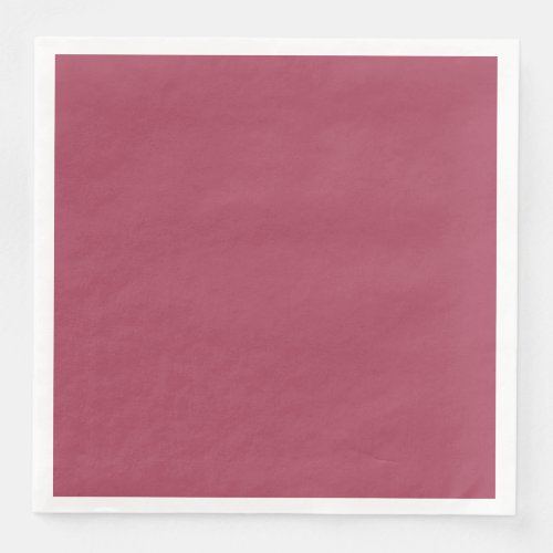  Light Burgundy  solid color Paper Dinner Napkins