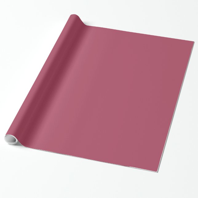 Light Burgundy  (solid color)  Wrapping Paper (Unrolled)