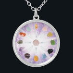 *~* Light Burst Healing Energy Crystal Grid Silver Plated Necklace<br><div class="desc">JEWELRY WITH INTENTION (R) As a professional distance spiritual energy healer since 2001, I have learned, developed and utilized the power of energy healing intention. All my JEWELRY WITH INTENTION (R) carries the healing energy of positive manifestation. This sterling silver healing energy LOVE necklace is ready to receive your own...</div>