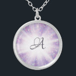 *~* Light Burst Healing Energy Sparkle Monogram Silver Plated Necklace<br><div class="desc">JEWELRY WITH INTENTION (R) - Energetically Enhanced Jewelry. - Personalize with your own initial or monogram. As a professional distance spiritual energy healer since 2001, I have learned, developed and utilized the power of energy healing intention. All my JEWELRY WITH INTENTION (R) carries the healing energy of positive manifestation. This...</div>