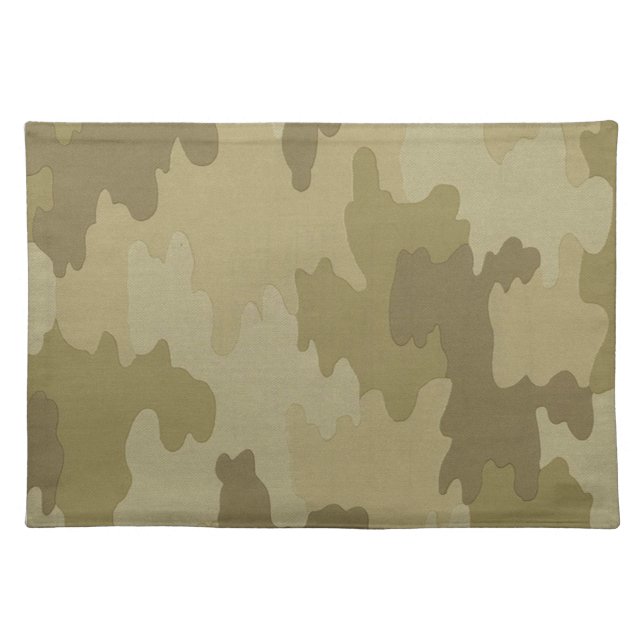 Light Camouflage Placemat (Front)