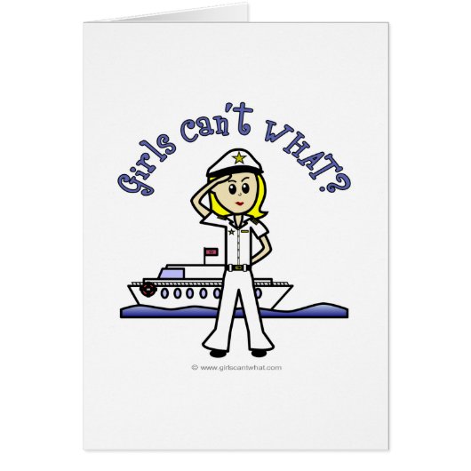 Light Captain Girl Cards (Front)