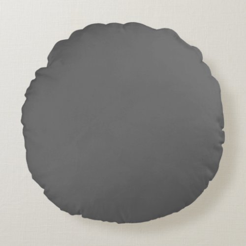light Charcoal grey Solid plain color pillow
