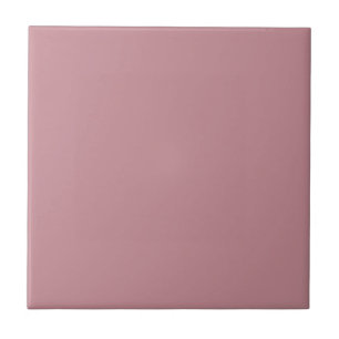 Light Cherry Blossom Pink   #C68C95 Ceramic Tile