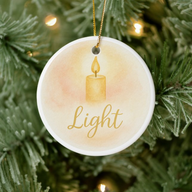 Light Christmas Ornament (Tree)