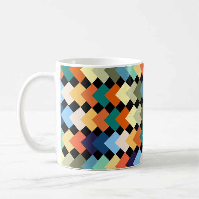Light Colored Diamonds  Coffee Mug (Left)