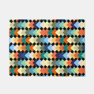 Light Colored Diamonds Doormat