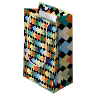 Light Colored Diamonds Small Gift Bag