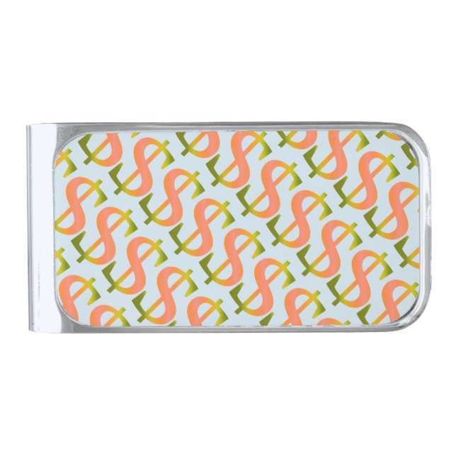 Light-Colored Dollar Sign Money Clip (Front)