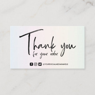 Light Colors Custom Calligraphy Media Insert