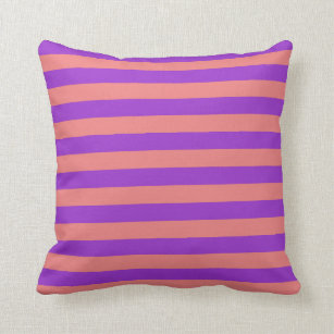 Dark Coral Color Decorative Throw Pillows Zazzle