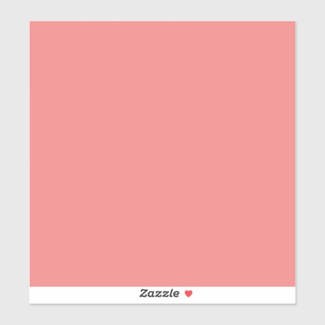 Light Coral Sticker (Sheet)