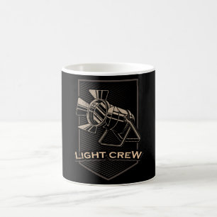 LIGHT CREW Theatre Lighting Technician Stage Coffee Mug