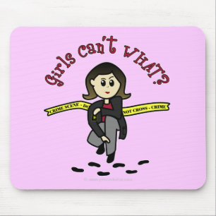 Light CSI Detective Mouse Pad