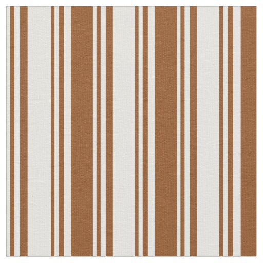 Light Cyan and Brown Colored Lines Fabric