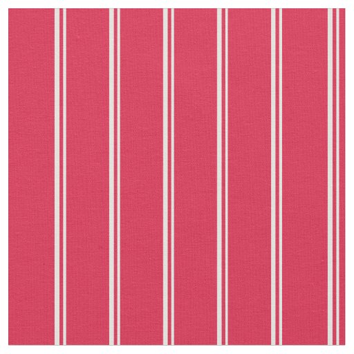 Light Cyan and Crimson Pattern of Stripes Fabric