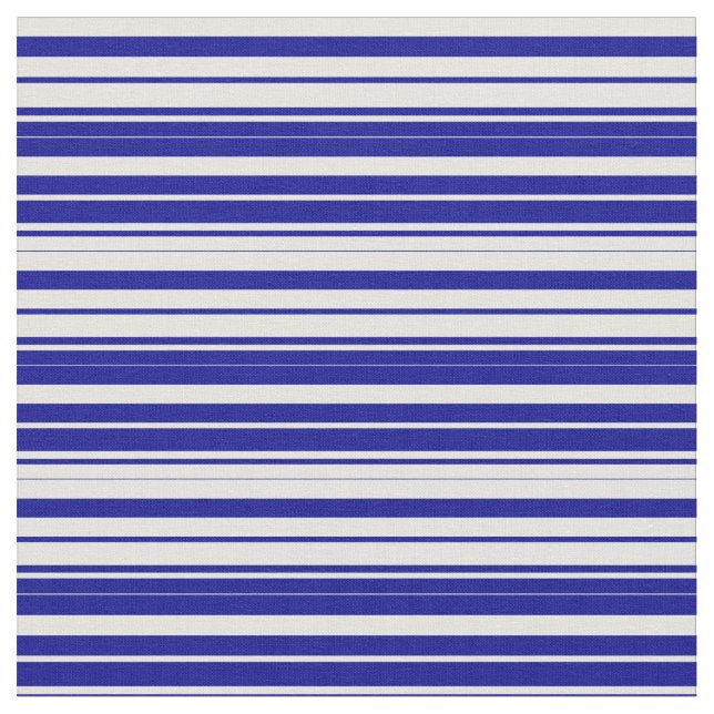 Light Cyan and Dark Blue Pattern Fabric (Close Up)