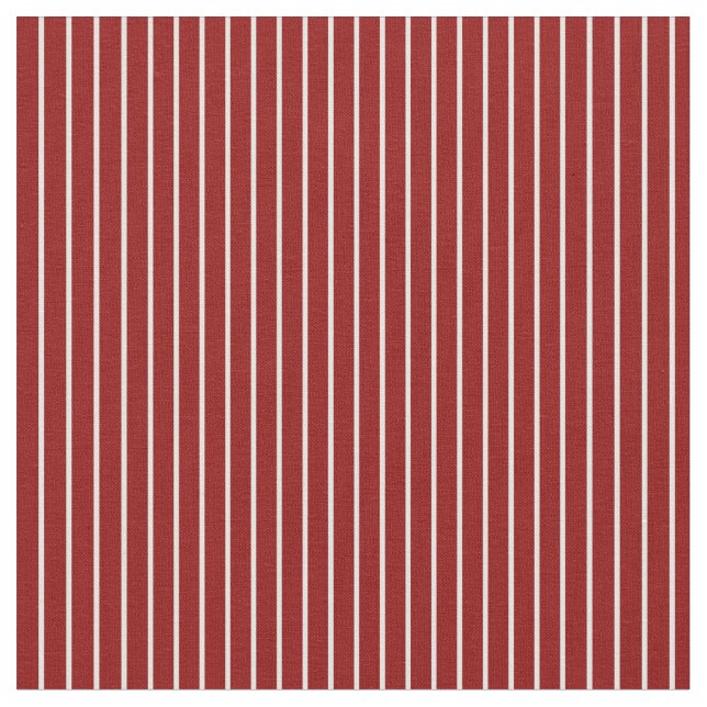 Light Cyan and Dark Red Stripes Pattern Fabric (Close Up)