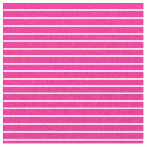 Light Cyan and Deep Pink Lines/Stripes Pattern Fabric