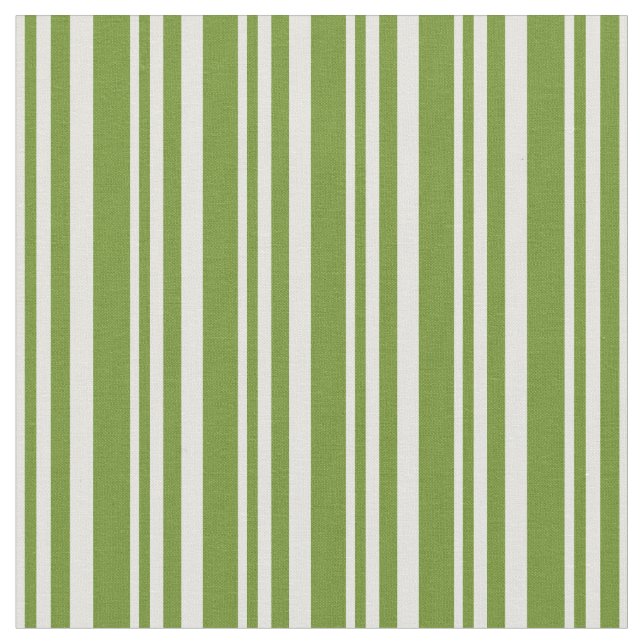 Light Cyan and Green Colored Lines Fabric (Close Up)