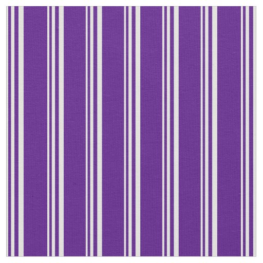 Light Cyan and Indigo Colored Lines Fabric