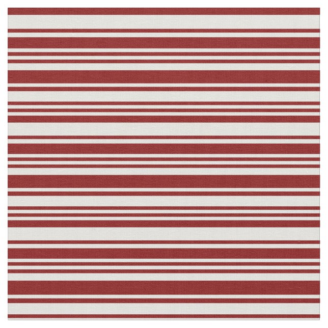 Light Cyan and Maroon Lines/Stripes Pattern Fabric (Close Up)
