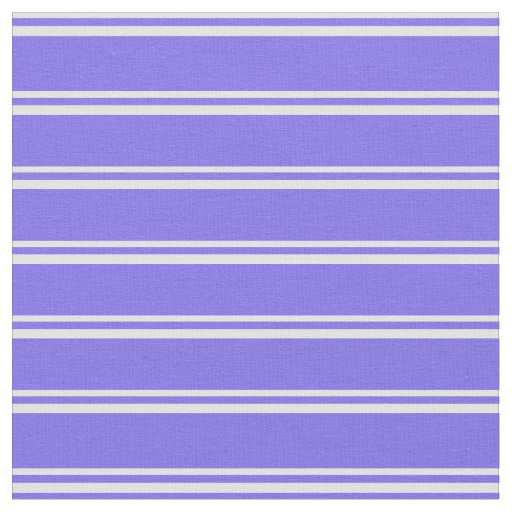 Light Cyan and Medium Slate Blue Pattern Fabric