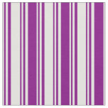 [ Thumbnail: Light Cyan and Purple Pattern Fabric ]