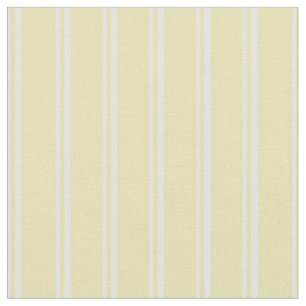 Light Cyan and Tan Lined Pattern Fabric