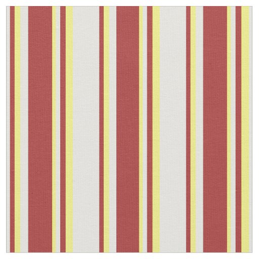 Light Cyan, Brown, and Yellow Pattern Fabric