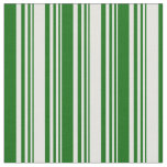 [ Thumbnail: Light Cyan & Dark Green Colored Lines Fabric ]