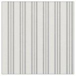 [ Thumbnail: Light Cyan & Dark Grey Colored Stripes Fabric ]