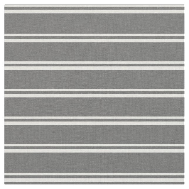 Light Cyan & Dim Grey Lines Fabric (Close Up)