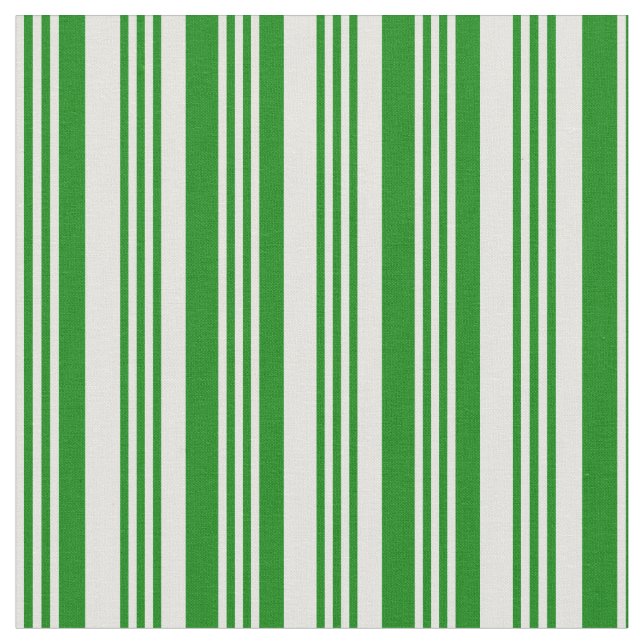 Light Cyan & Green Lines/Stripes Pattern Fabric (Close Up)