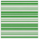 [ Thumbnail: Light Cyan & Green Striped Pattern Fabric ]