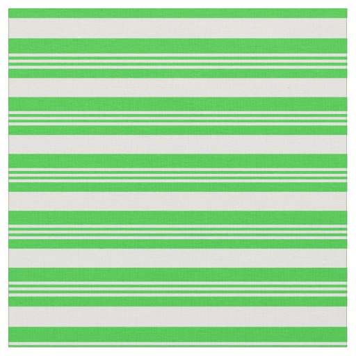 Light Cyan & Lime Green Pattern of Stripes Fabric