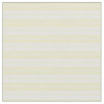 [ Thumbnail: Light Cyan & Pale Goldenrod Colored Stripes Fabric ]